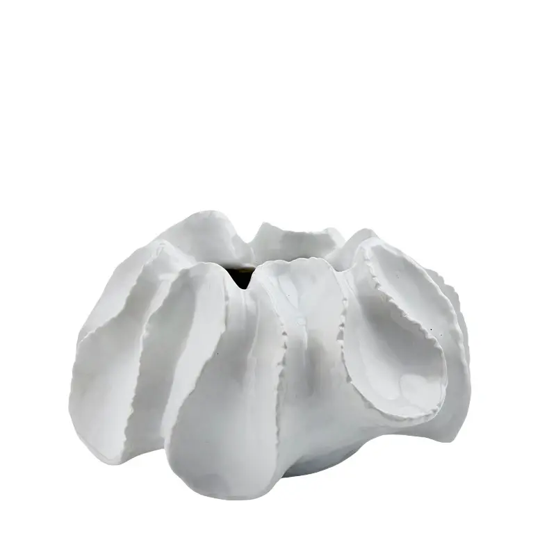 Vase Chakra weiss
