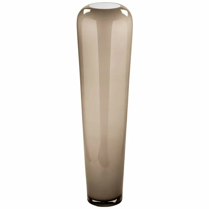 Vase Glas braun H 90 cm Fink