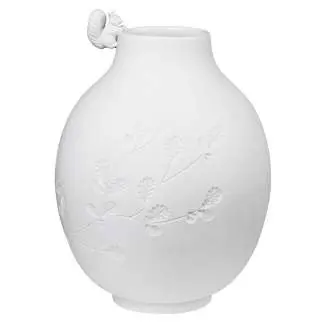 Vase Porzellan Eichhörnchen