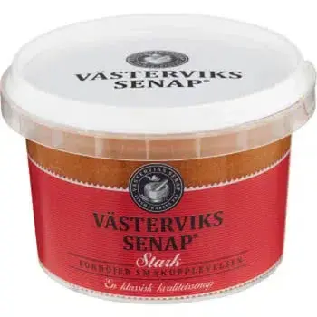 Västerviks Senap Stark - Hot Mustard 300g