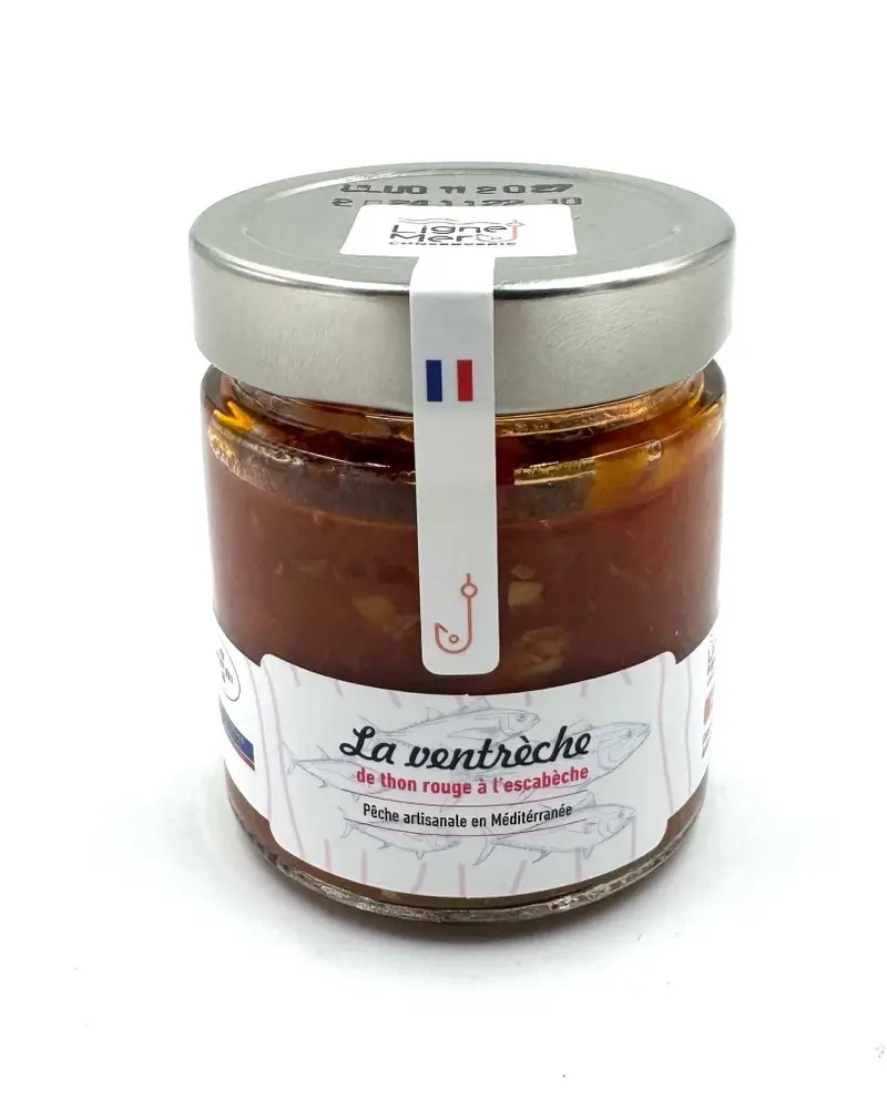 Ventrèche de thon rouge en escabèche