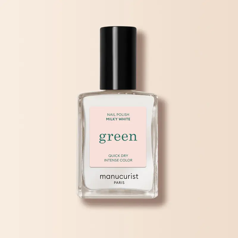 Vernis à ongles gamme Green™ blanc laiteux (milky white)