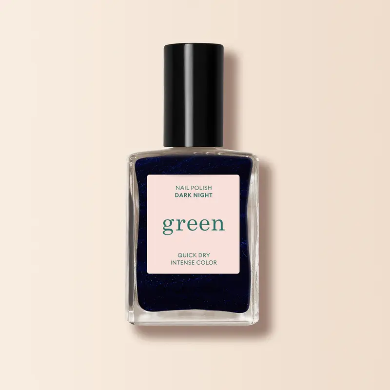 Vernis à ongles gamme Green™ bleu nuit irisé (Dark Nigth)