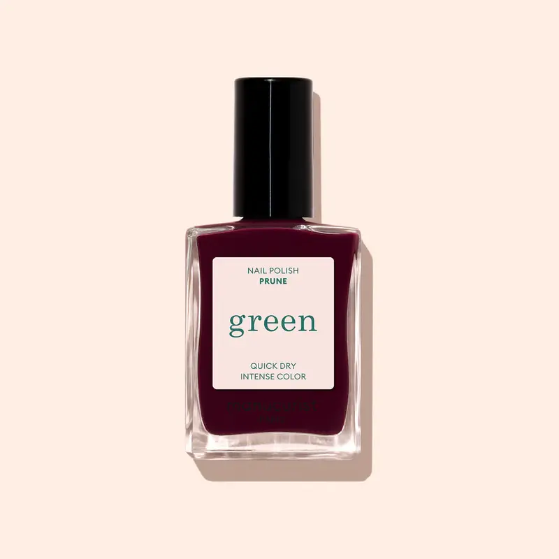 Vernis à ongles gamme Green™ bordeaux lie de vin (Prune)