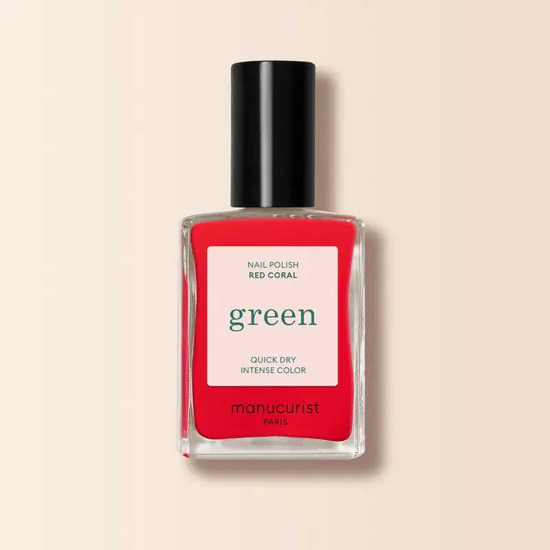 Vernis à ongles gamme Green™ rouge corail (red coral)