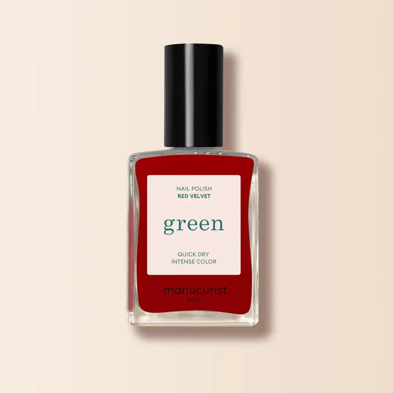 Vernis à ongles gamme Green™ rouge velours profond (red velvet)