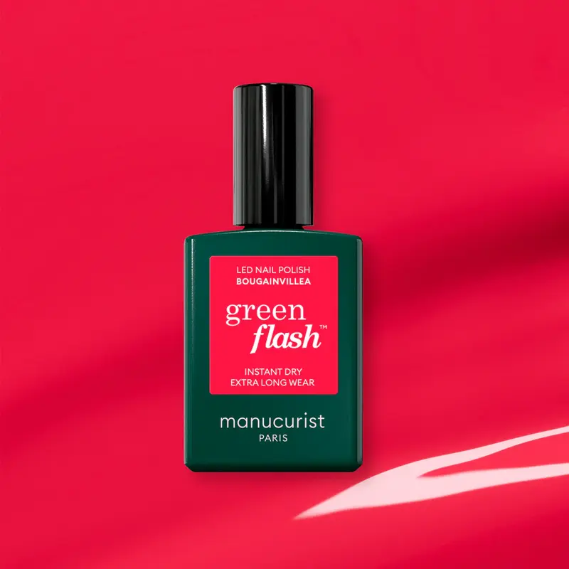 Vernis à ongles semi-permanent rose rouge (bougainvillea)