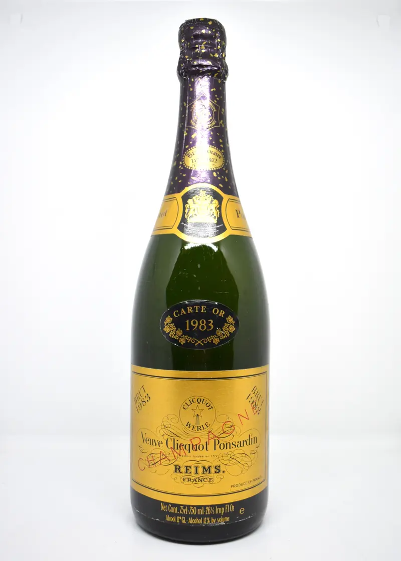 Veuve Clicquot 1983 - Champagne Brut - Carte Or