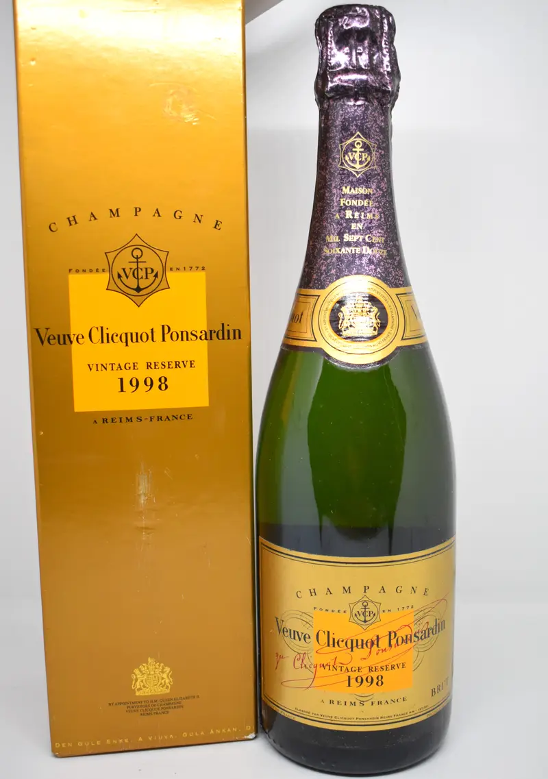 Veuve Clicquot 1998 - Vintage Réserve - Etui Champagne