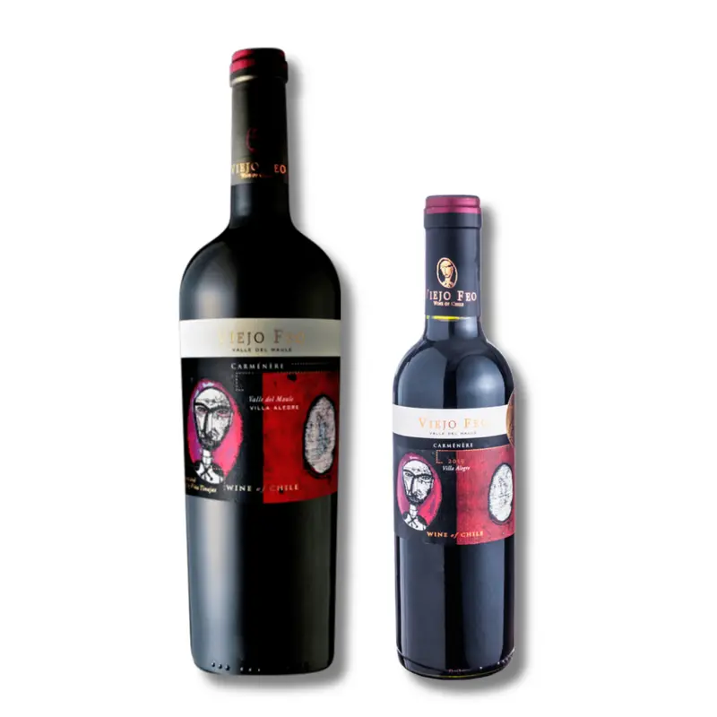 VIEJO FEO Reserva Carménère - Chilenischer Premium Wein 75cl. - 37.5 cl.