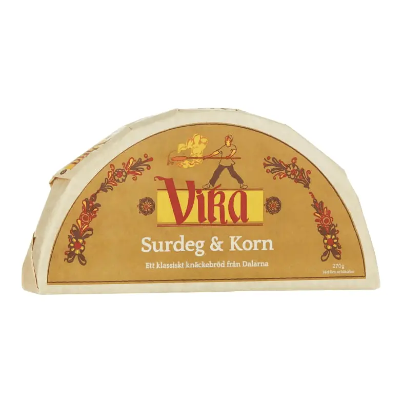 Vika Surdeg & Korn - Sourdough and Barley Crisp Bread 270 g