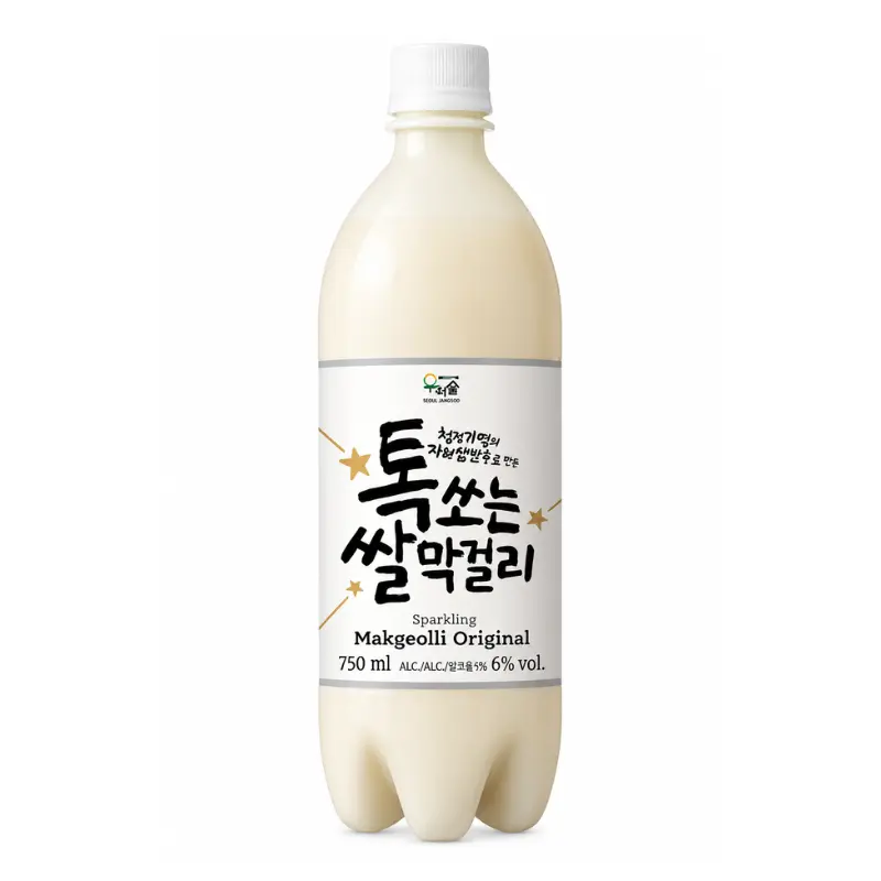 Vin de riz Makgeolli 6 % vol - WOORISOOL - 750ml