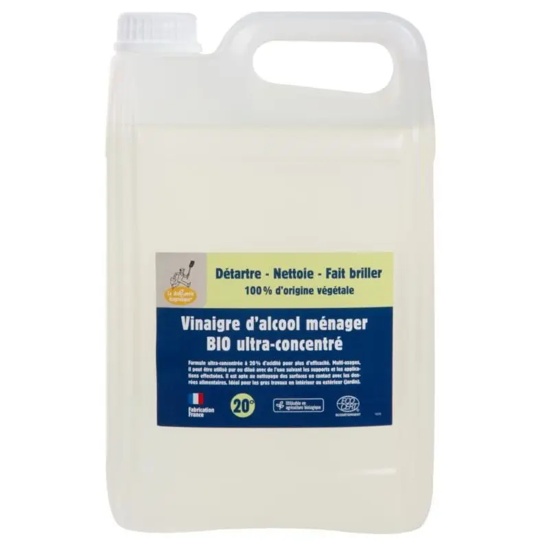 Vinaigre alcool bio 20%