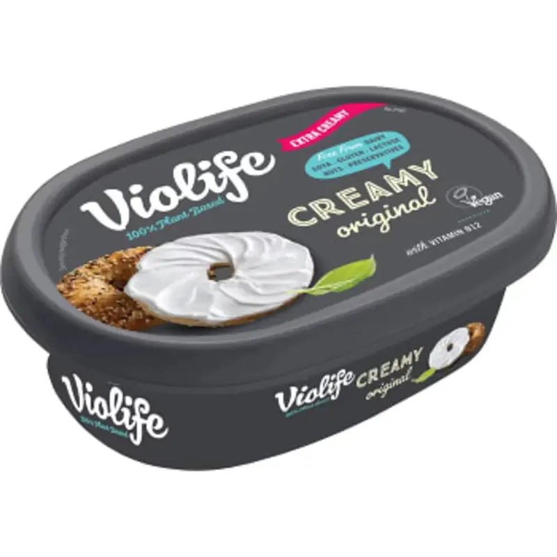 VIOLIFE Mjukost creamy original vegansk - Soft cheese creamy original vegan - 200g