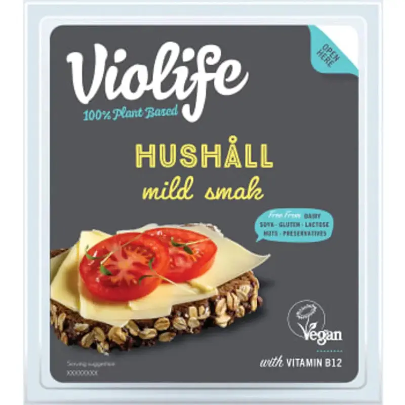 VIOLIFE Pålägg hushåll vegan Glutenfri Laktosfri - Household Mild Taste - 200g