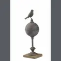 Vogel auf Kugel H 15 cm