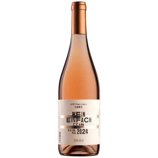 von Salis Wein einfach fein Rosé AOC Graubünden 2024 - 75cl