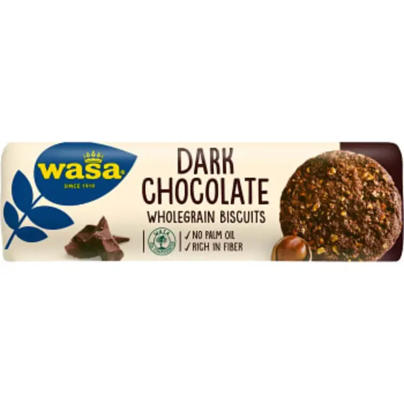 Wasa Kakor Dark Chocolate - Cookies Dark Chocolate - 230 g