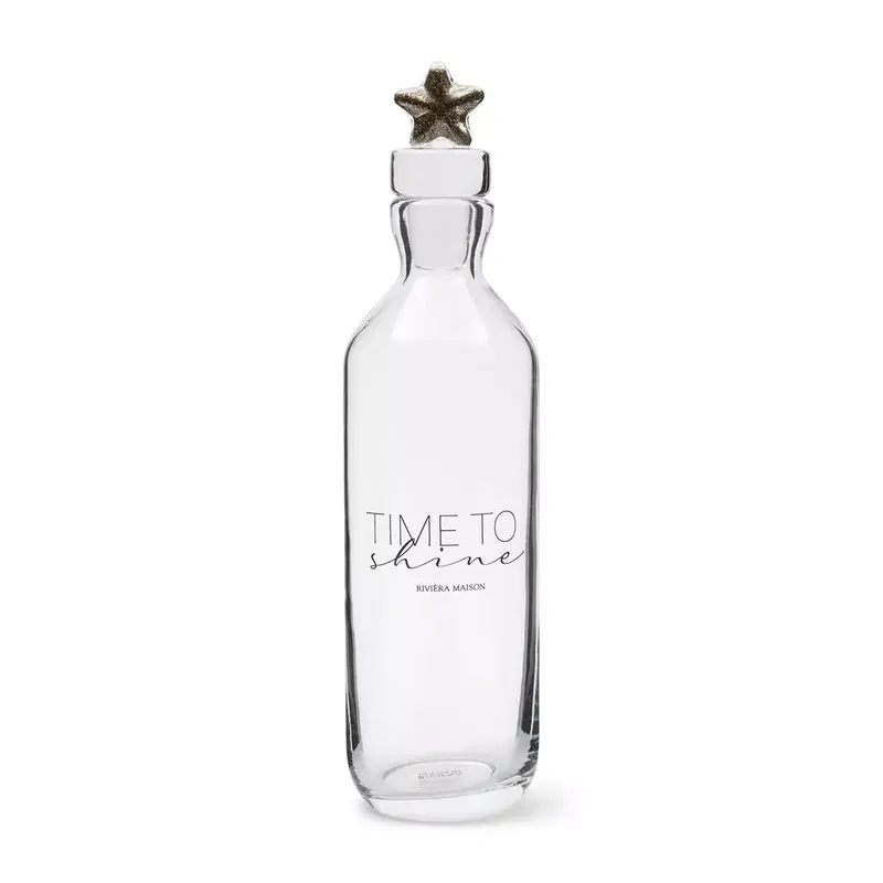 Wasserflasche mit Goldstern
