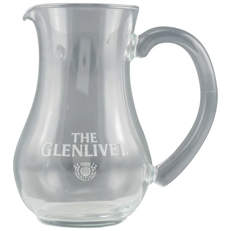 Wasserkrug Glenlivet Glas-Krug