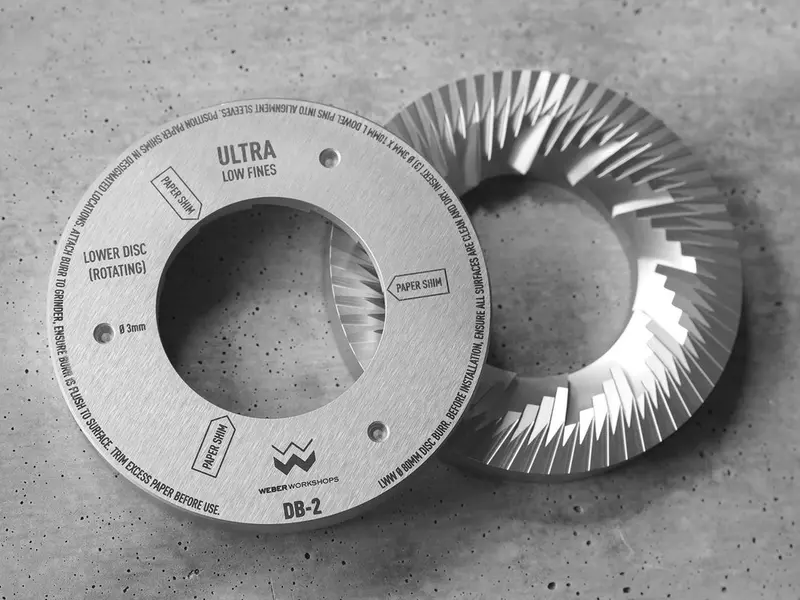 Weber Workshops EG-1 Mahlscheiben – Core und Ultra (DB-2)