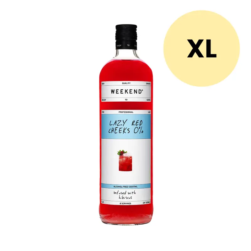 Weekend Lazy Red Cheeks 0% - 1000ml