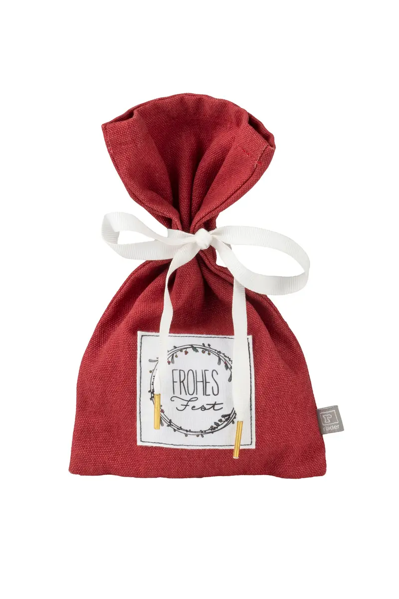 Weihnachtssack rot