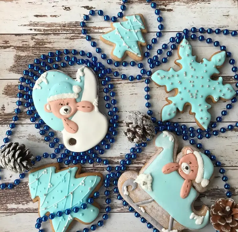 Weihnachtsset aus 10 Cookies