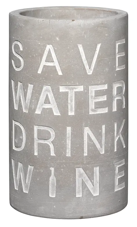 Weinkühler Beton Save Water