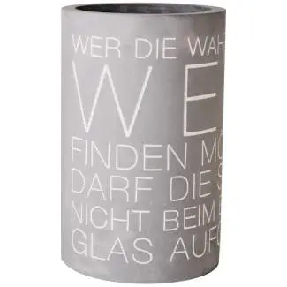 Weinkühler Beton Warheit im Wein