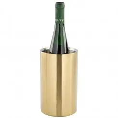 Weinkühler gold Edelstahl