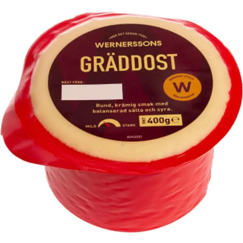 Wernersson Gräddost 38% - Cream cheese - 400 g