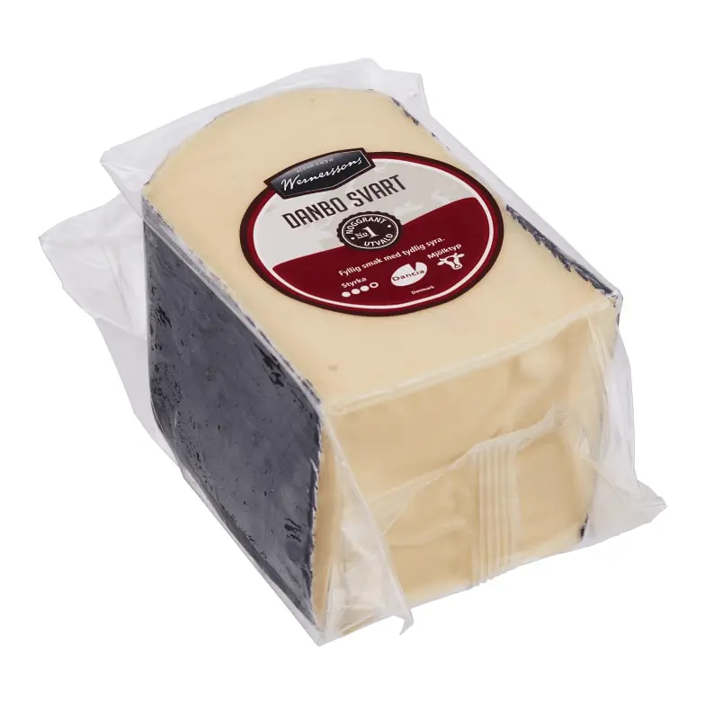 Wernerssons ost Danbo Svart Bit - Danish Matured Cheese 700g