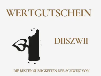 Wertgutschein – die süsse Überraschung von diiszwii