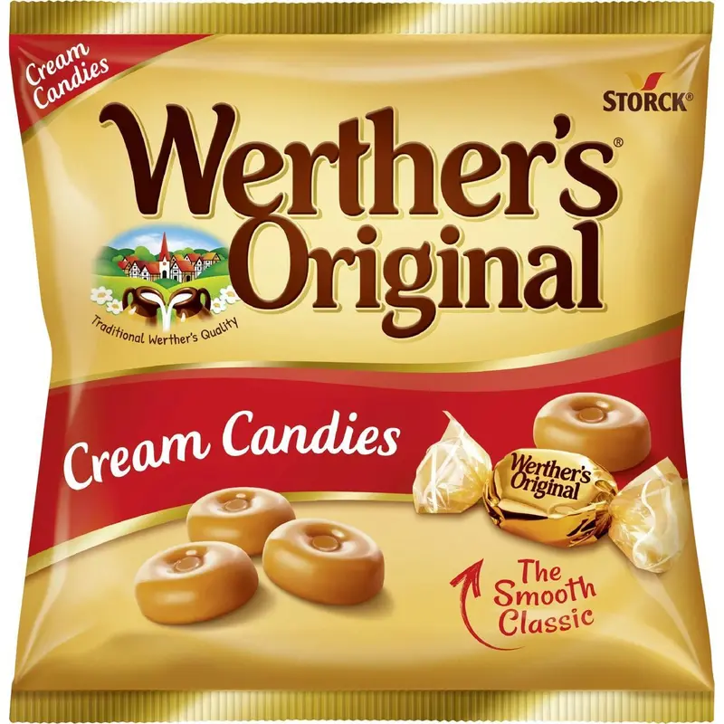 Werther's Original Gräddkaramell - Cream Caramels - 135g
