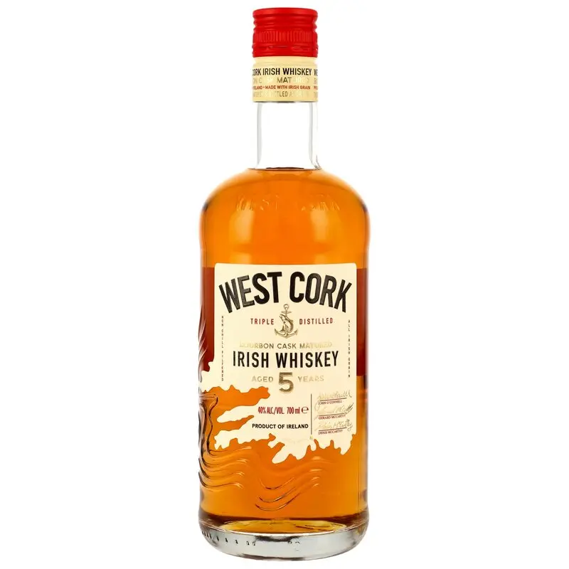 West Cork 5 y.o. - Bourbon Cask - Neue Ausstattung