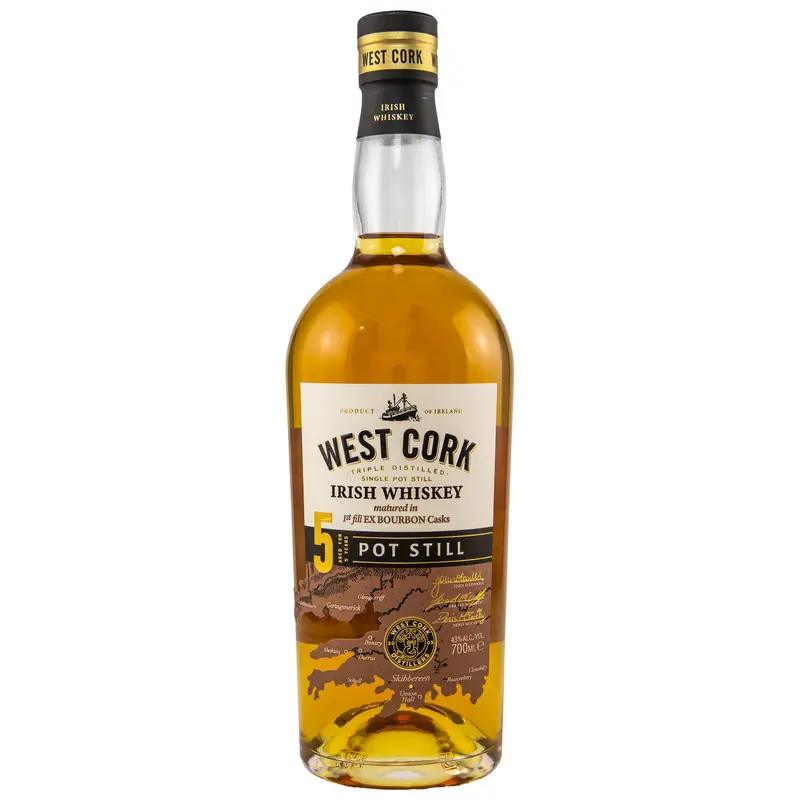 West Cork 5 y.o. Pot Still Whiskey
