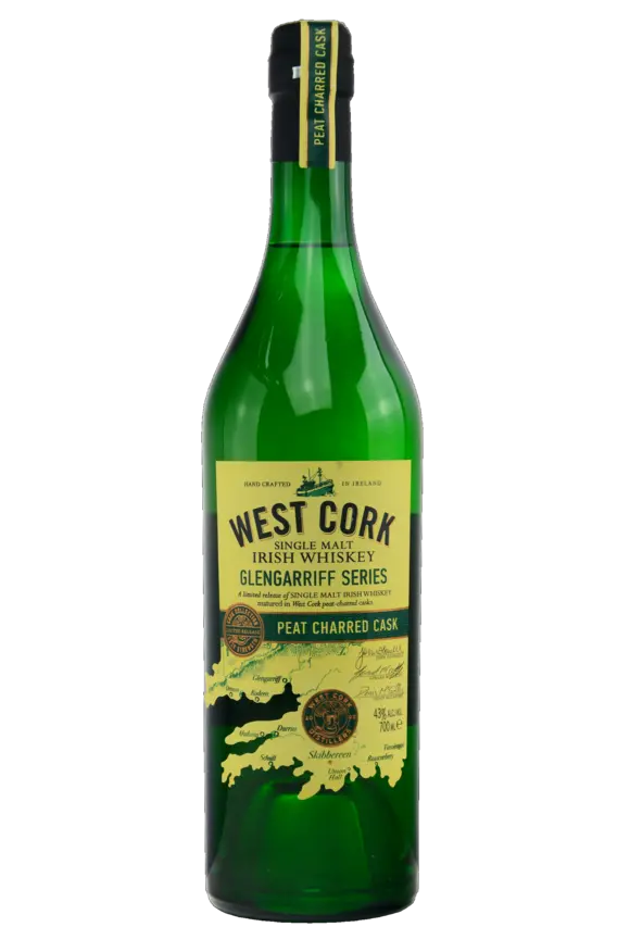 West Cork Peat Charred Cask 0,7 l