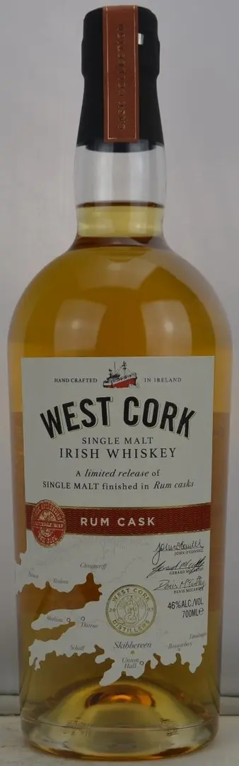 West Cork Single Malt Rum Cask Finish 0,7 l