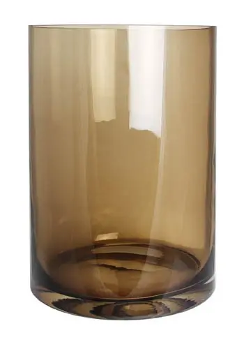 WIndlicht Zylinder braun H35cm D24cm