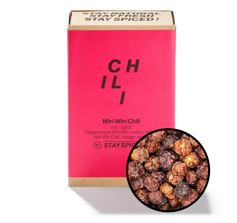 Wiri Wiri Chili ganz, extra rot