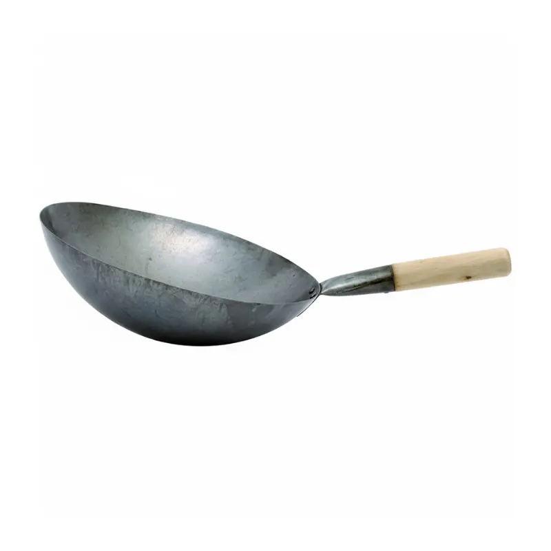 Wok à fond rond 35cm
