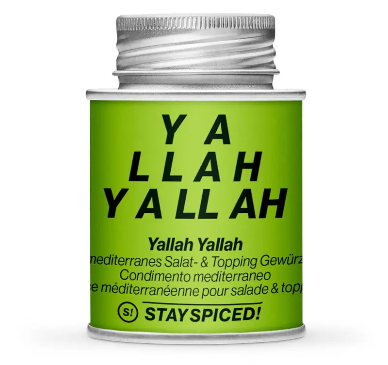 Yallah Yallah, mediterranes Salat- & Topping-Gewürz
