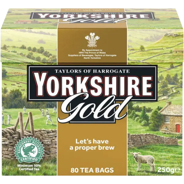 Yorkshire Gold Tea - 80 bags - 250 g