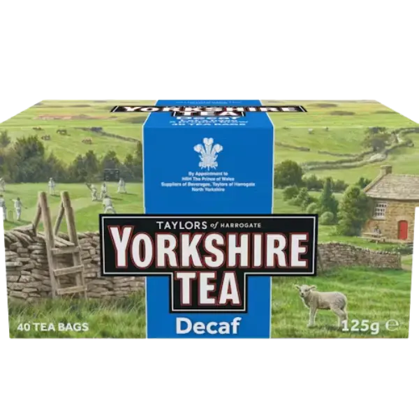 Yorkshire Tea Decaf - 40 bags - 125 g