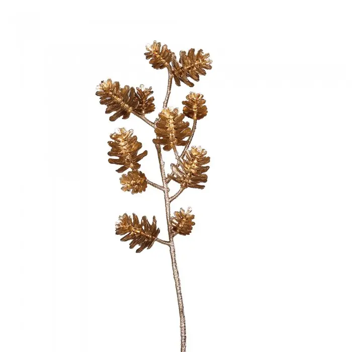 Zapfen gold L45cm