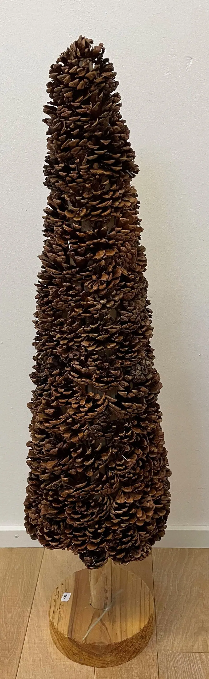 Zapfenbaum auf Fuss H80cm