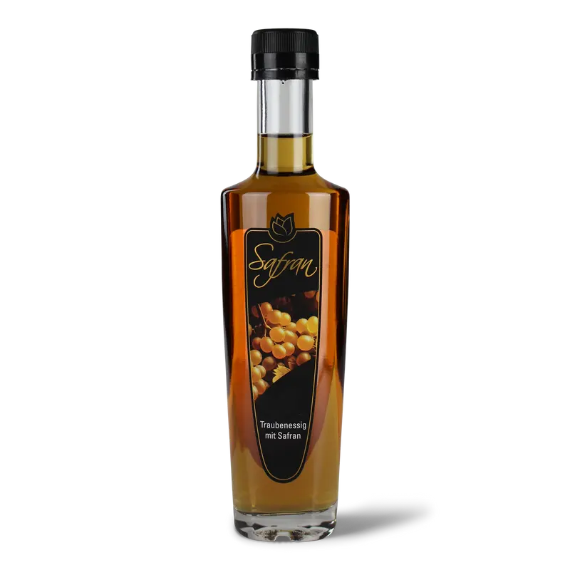 zarayya / Kressibucher Traubenessig mit Safran 25cl