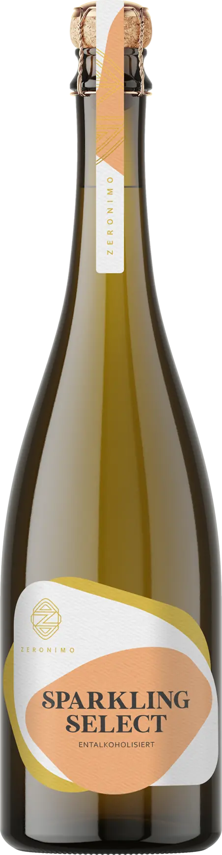 Zeronimo Sparkling Select entalkoholisiert Zeronimo by Heribert Bayer - Kellerei In Signo Leonis, Neckenmarkt, 2024, 75cl