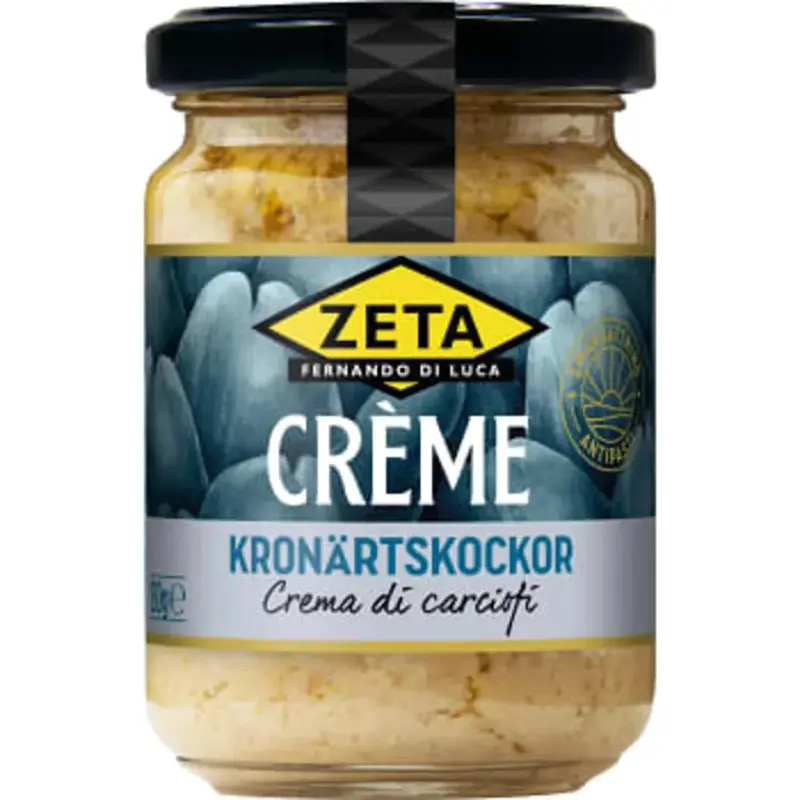 Zeta Creme av Kronärtskockor - Cream of Artichokes - 130g